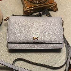 Michael Kors Pebbled Leather Tech Crossbody Bag